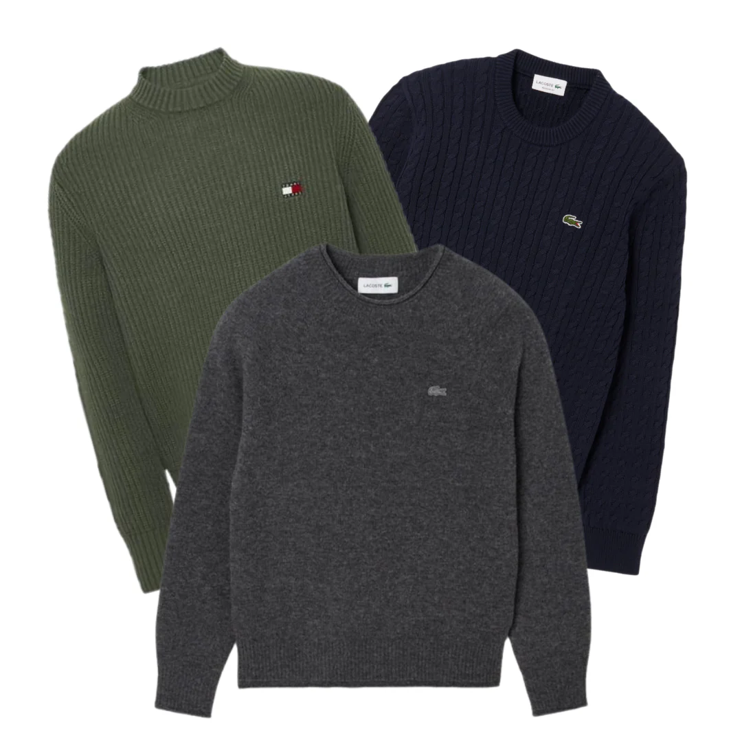 Mix 10kg Pull Lacoste/Tommy Hilfiger Homme